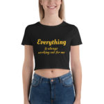 Always Working Out – Crop Top
