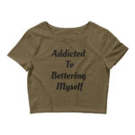 Addicted –  Crop Tee