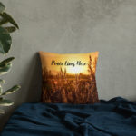 Peace Lives Here – Pillow