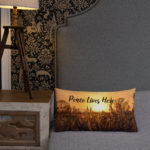 Peace Lives Here – Pillow