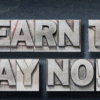 image has wods that says Learn to say no