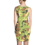 Army print dress