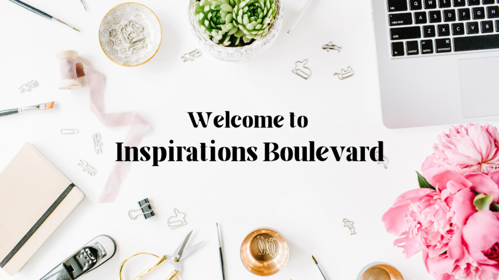 photo that says welcome to Inspirations Boulevard